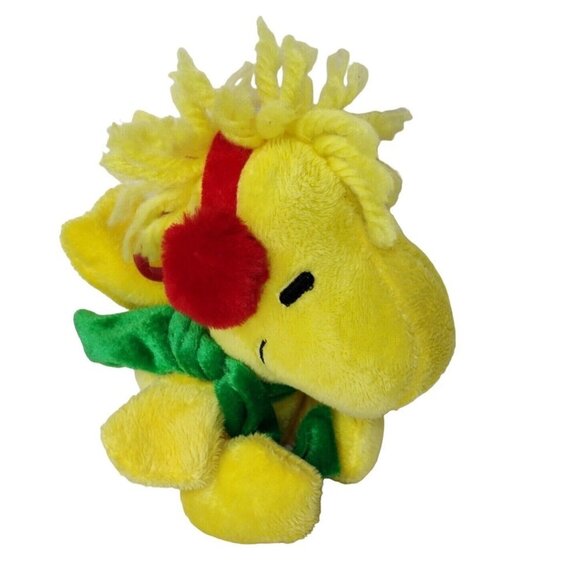 Dan Dee 2014 Yellow Plush Woodstock Bird Stuffed Animal Clip-on Ages 3 & Up - Picture 1 of 6